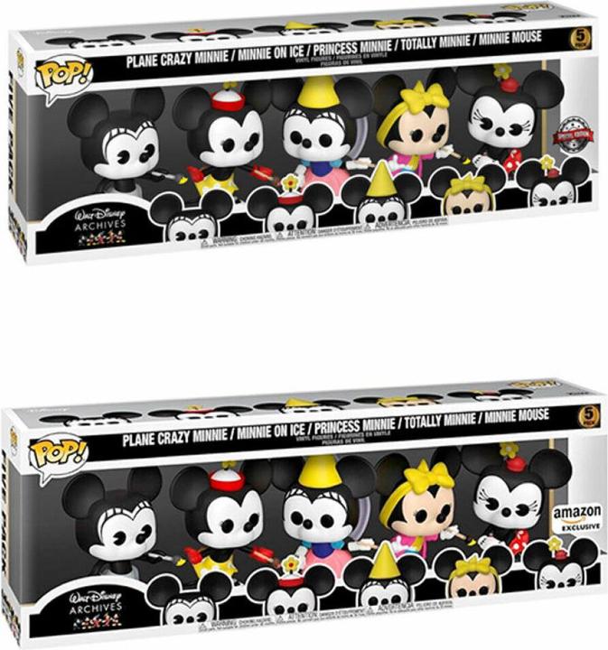Immagine prodotto Funko POP pack 5 Disney Minnie Mouse Exclusive