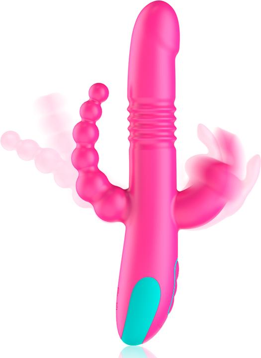 Image du produit Happy Loky Donald Triple Stimulation : Anale, G-Spot & Clitoridienne Watchme Technologie Sans Fil Compa