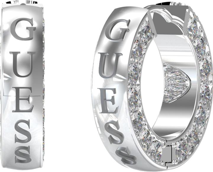 Produktbild Guess Fashion steel rings with crystals Circle Lights JUBE03160JWRHT/U (Edelstahl)
