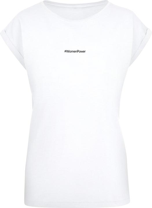 Produktbild Merchcode Ladies WD - Strong As A Woman Extended Shoulder Tee - 116539 (XS)