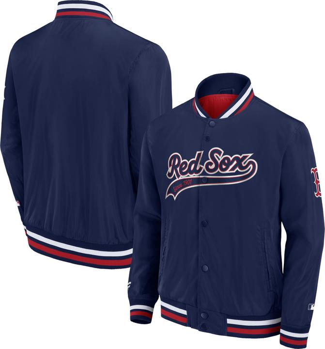 Actual product image Fanatics Boston Red Sox MLB SATEEN College Jacket - L (L)
