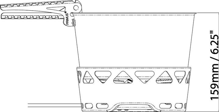 Actual product image Primus Essential Stove Set
