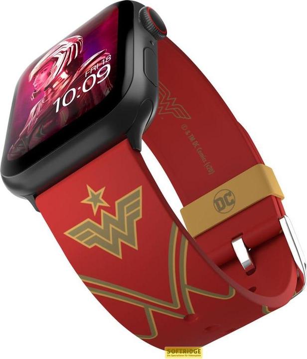 Image du produit Moby Fox DC Comics bracelet pour smartwatch Wonder Woman 1984 : Crimson Armor (Silicone, Montre Apple)