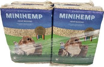 Produktbild Hansepet Hanfeinstreu Mini Hemp 48 l (2 kg)