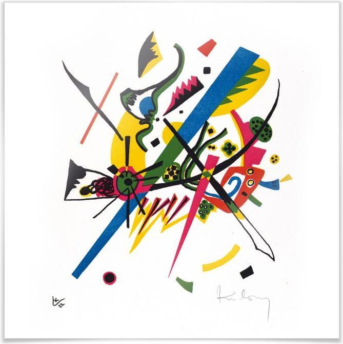 Actual product image Trenddeko Kandinsky - Small Worlds 1 (60 x 60 cm)