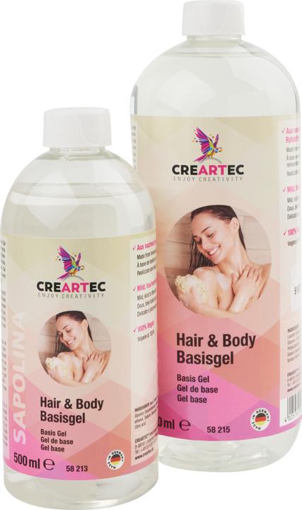 Actual product image Soap Base Gel "Hair & Body (Liquid soap, 1000 ml)