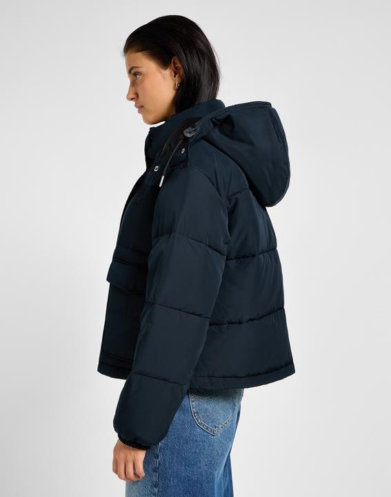 Actual product image Lee Quilted jacket Hooded Short Puffer (L)