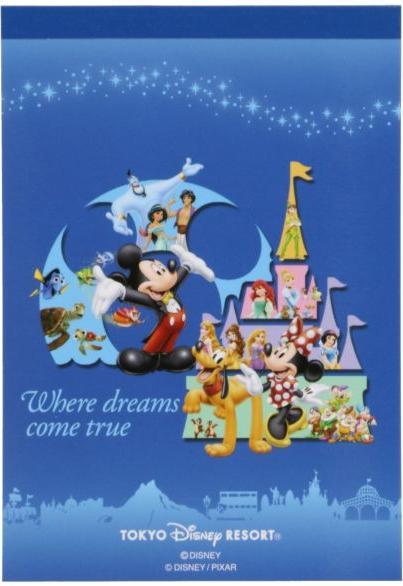 Disney Notizbuch mit Micky Maus und Freunden Tokyo Resort