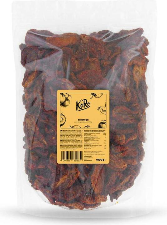 Actual product image KoRo Dried tomato halves, salted and unsulphurised (1000 g)