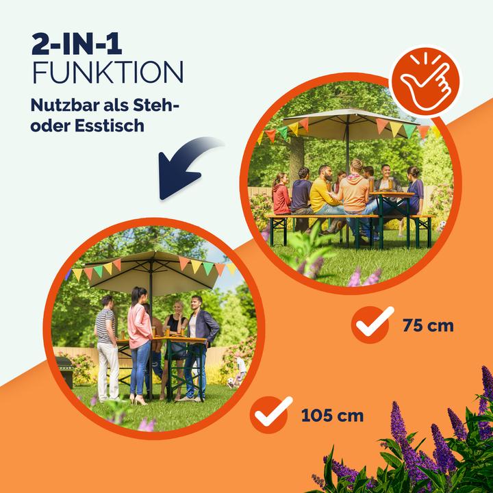 Produktbild Casaria Bierzelttisch (50 cm)