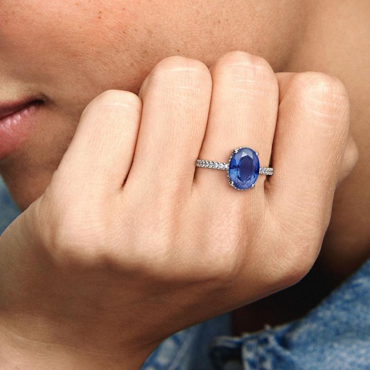 Produktbild Pandora Sparkling Statement Halo Ring (50, 925 Silber)