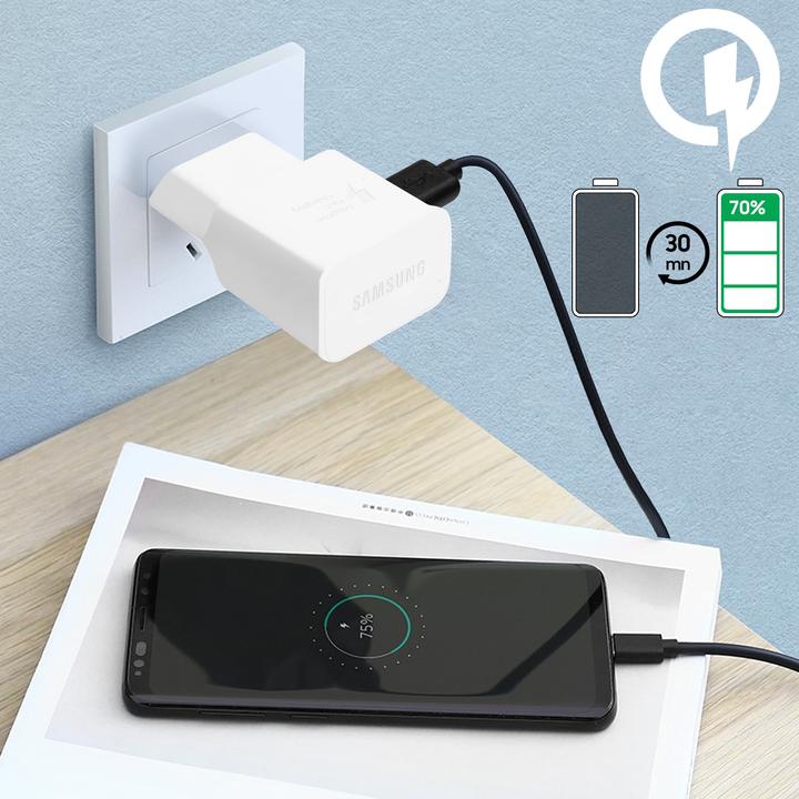 Produktbild Samsung EP-TA200EWE USB-A 15W Travel Charger White (OOB Bulk) (15 W)