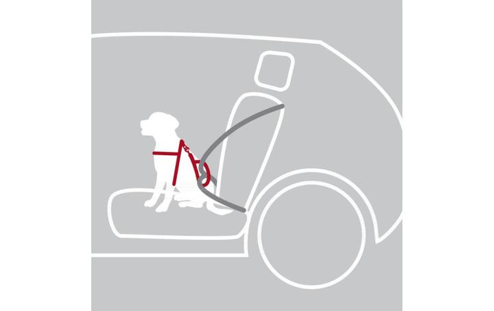 Image du produit Trixie Harnais de protection pour la voiture (Chien, Réflecteurs, Pliable)