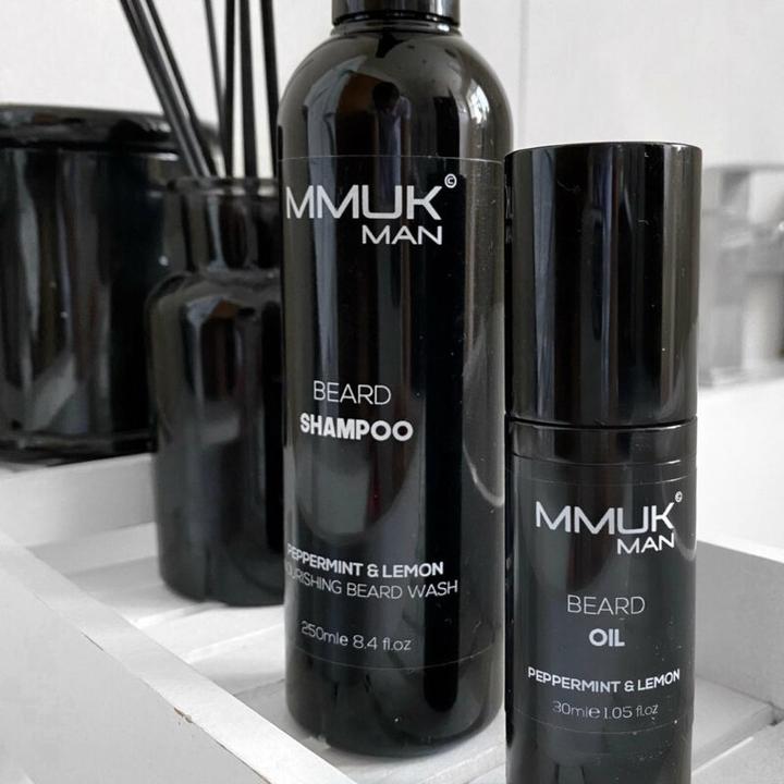 Mmuk Man Bartöl Peppermint & Lemon & Cinnamon