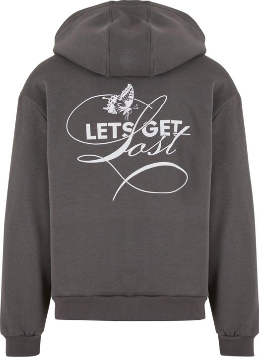 Immagine prodotto Urban Classics Felpa con cappuccio con zip di lana di Upscale Let's Get Lost - 178995 (3XL)