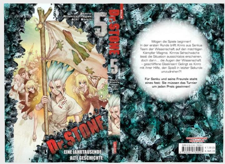 Immagine prodotto Dr. Stone 5 (Tedesco, Boichi, 2020)