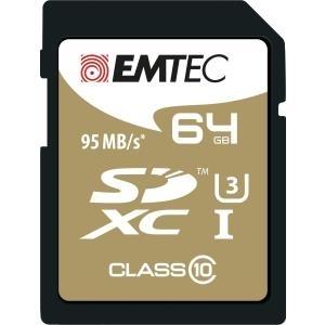 Immagine prodotto Emtec SDHC UHS1 U3 Speedin (64 GB, SDXC, U3, UHS-I)