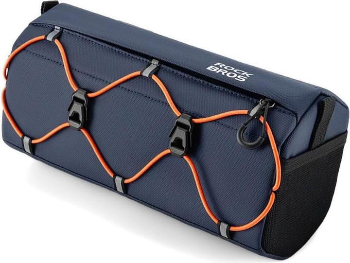 Immagine prodotto Rockbros 30110054002 borsa da manubrio per bicicletta 2,2 l - blu (2.20 l, Borsa manubrio)