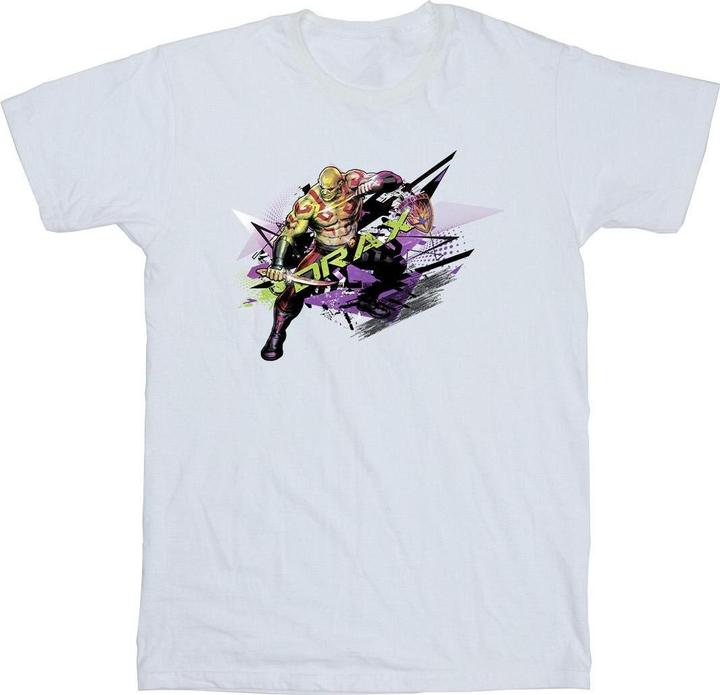 Actual product image Mens Guardians Of The Galaxy Abstract Drax T-Shirt (3XL)