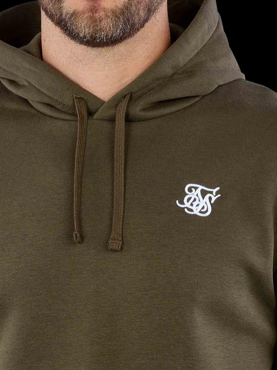 Actual product image Siksilk Hoodie Khaki Essential Overhead Hoodie (XS)