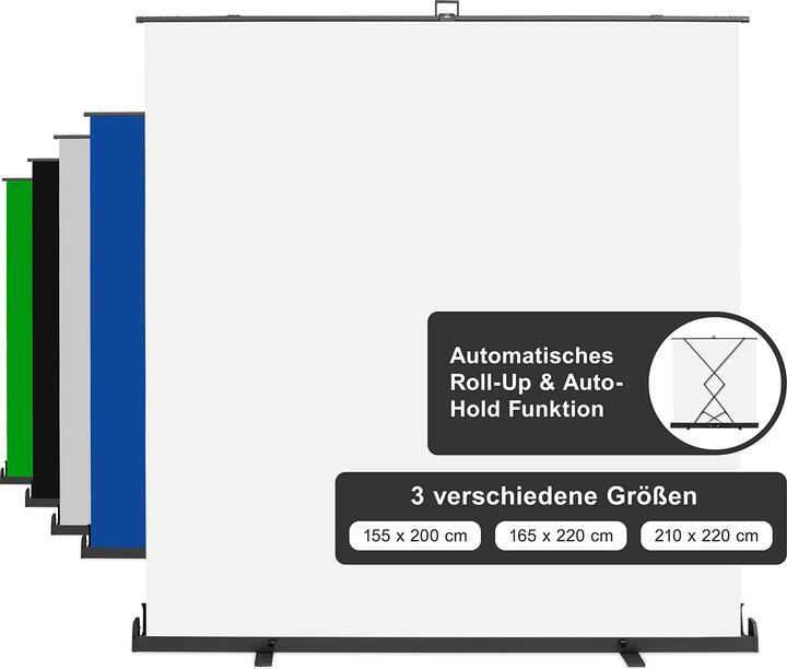 Produktbild Walimex pro Roll-up Panel Hintergrund (210 cm, 220 cm)
