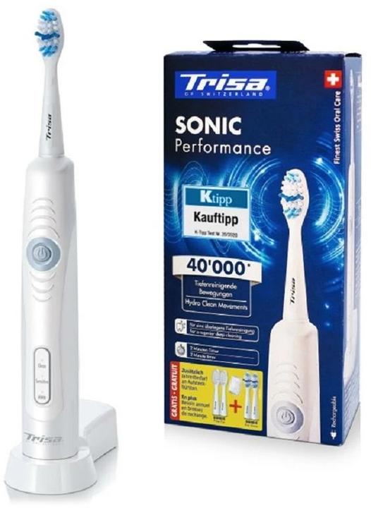 Image du produit Trisa Sonic Performance Schallzahnbürste Promo mit 5 Refils (Brosse à dents sonique)