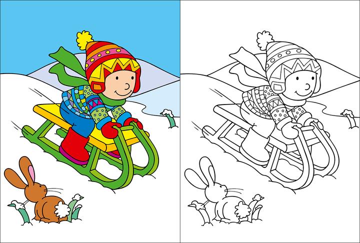 Image du produit Mon grand livre de coloriage coloré (perroquet)