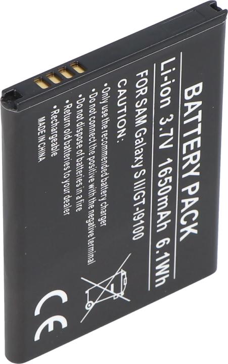Produktbild Samsung Akku passend für Galaxy S II I9100, EB-F1A2GBU, 1650mAh Li-ion Akku