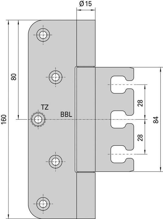 Produktbild Simonswerk Objektbänder VARIANT VX 7729/160 PLANUM