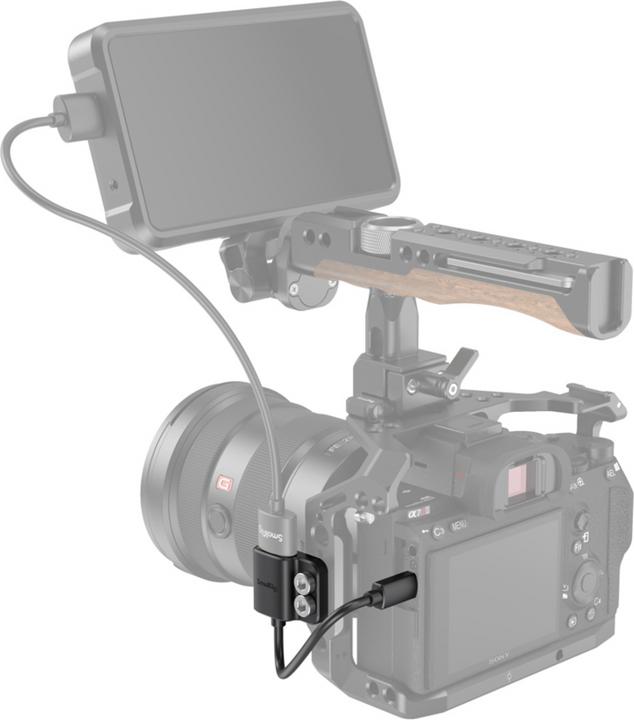 Immagine prodotto SmallRig Adattatore HDMI 4K ultra sottile Kabel (da D ad A) (Cavo)