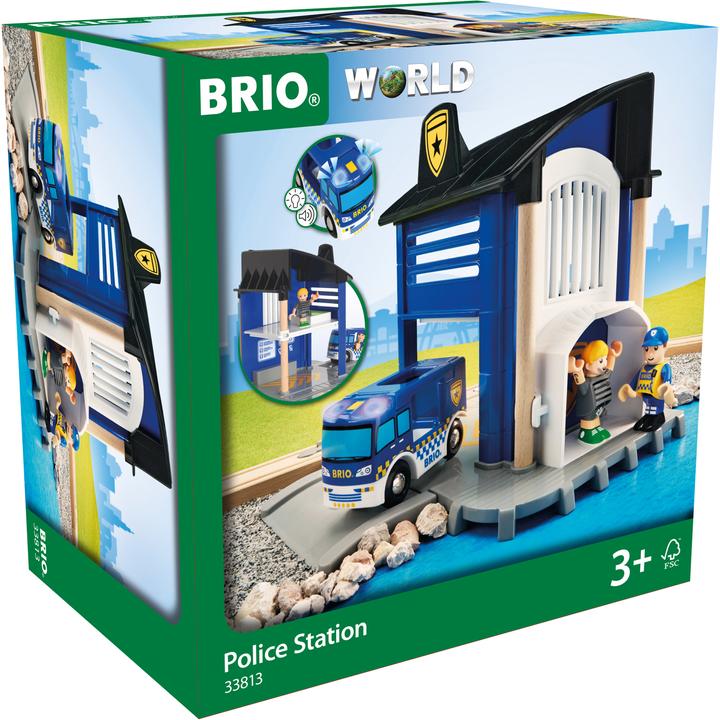 Image du produit Brio Poste de police avec véhicule de secours