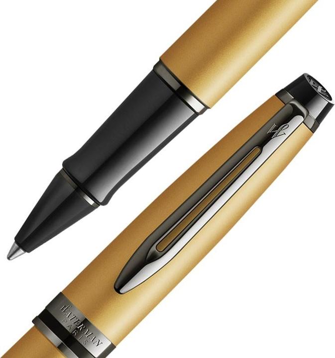 Actual product image Waterman Rollerball Expert Metallic SE F (Gold, Black, 1 x)