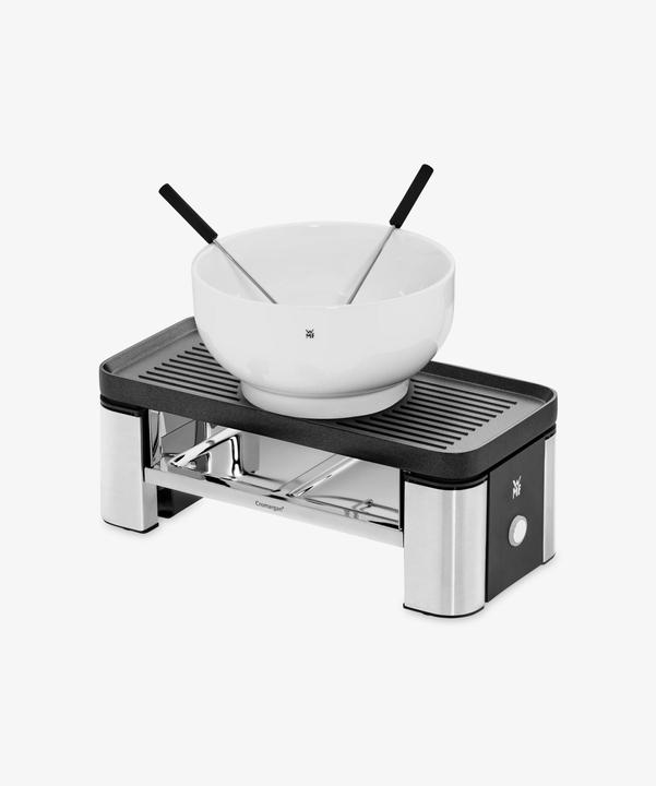 Productafbeelding WMF Raclette 2 personen tafelgrill 3 pannetjes chocoladefondue Keuken Minis 370W