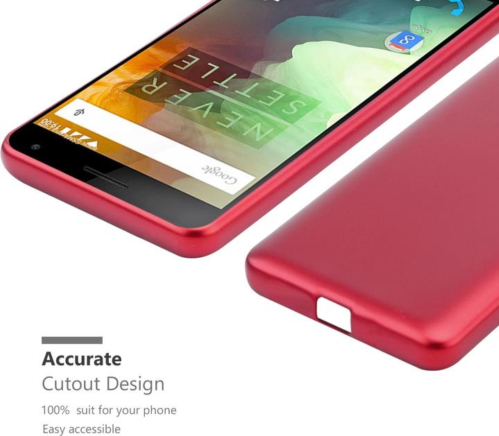 Immagine prodotto Cadorabo Custodia TPU Matt Metallic (OnePlus X)