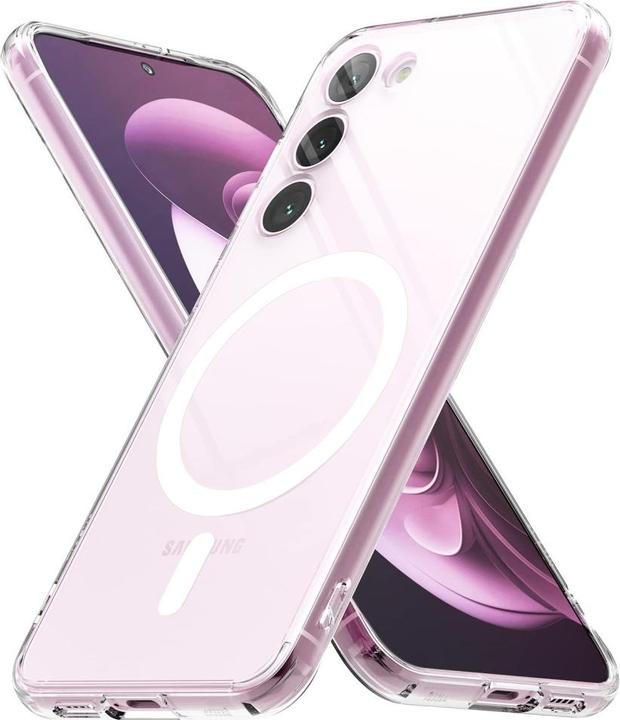 Actual product image Screenguard Magnetic Samsung Galaxy S23 Clear Case MagSafe Cover (Samsung Galaxy S23)