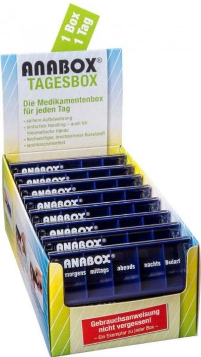 Produktbild Anabox Medidispenser 7Tage blau