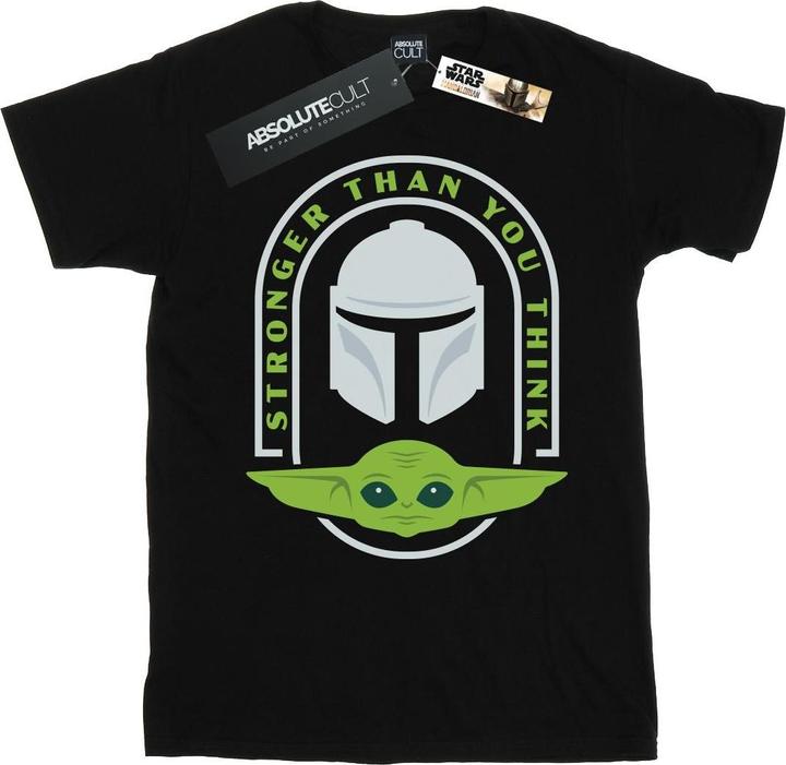 Immagine prodotto Star Wars The Mandalorian Stronger Than You Think Maglietta Uomo (M)