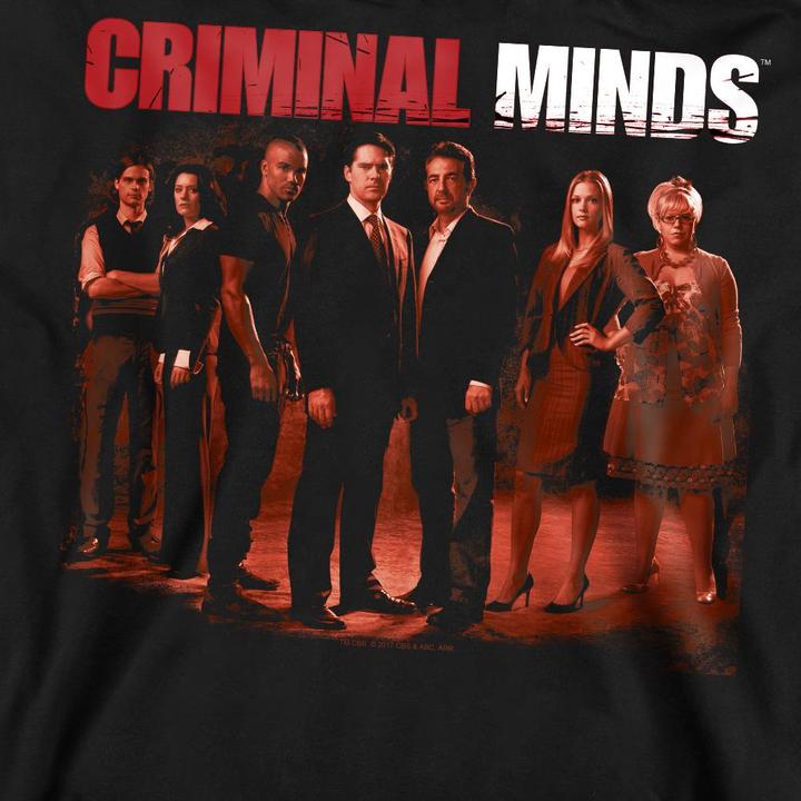 Actual product image Criminal Minds Unisex Adult The Crew Sweatshirt (S)