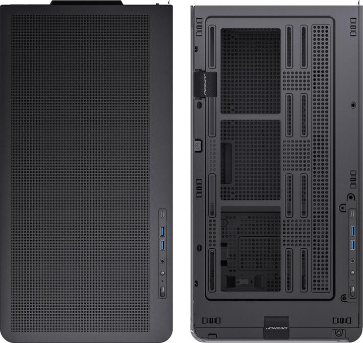 Productafbeelding Jonsbo D300 - zwart, 270&deg - gehard glas (Mini-ITX, mATX)