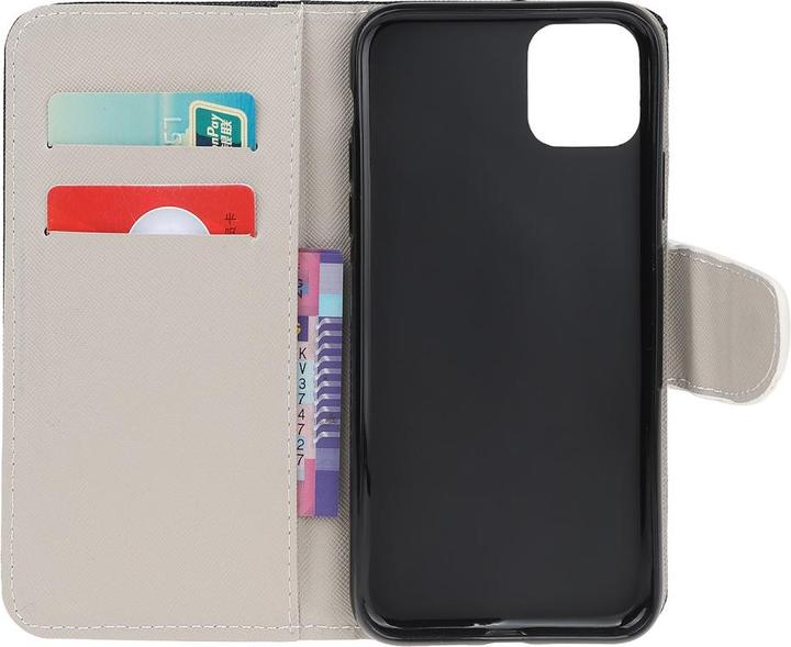 Actual product image Ueli Express iPhone 12 / iPhone 12 Pro book case Case with card holder tree (Apple iPhone 12, Apple iPhone 12 Pro)