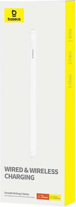 Immagine prodotto Baseus Stilo attivo Smooth Writing Series con ricarica wireless e via cavo (bianco)