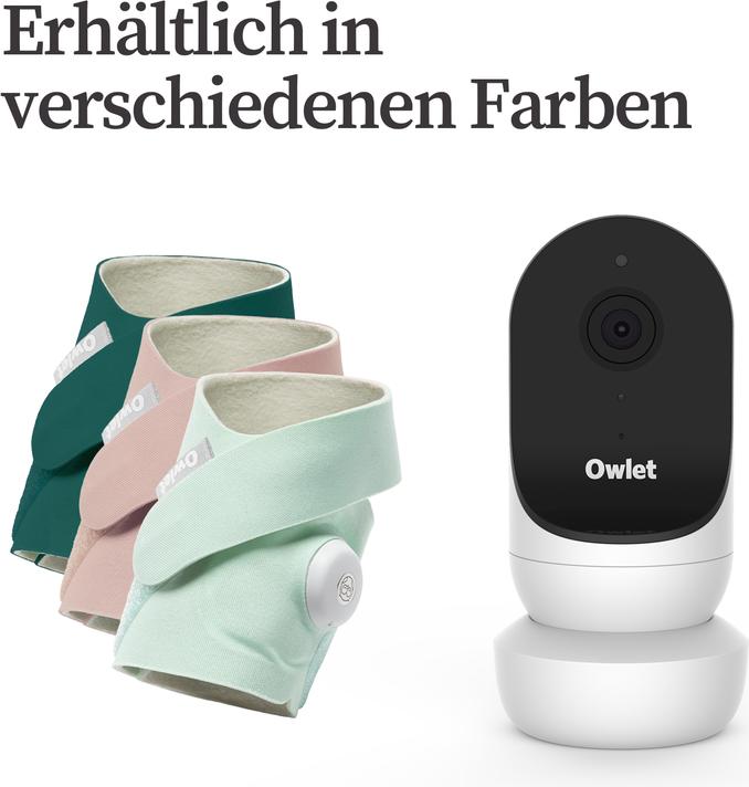 Image du produit Owlet Duo : Smart Sock 3 & Camera 2 (Vidéo et audio, 30 m)