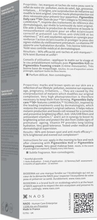 Immagine prodotto Bioderma Pigmento Bio cura quotidiana (40 ml, Crema da giorno, SPF 50)
