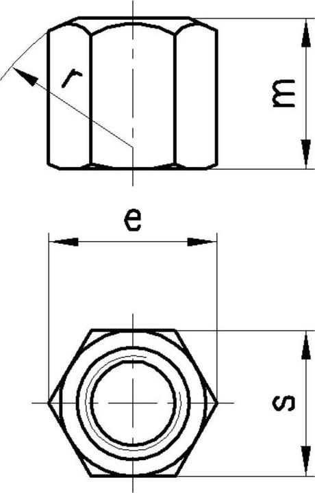 Immagine prodotto Amf dado esagonale (M30)
