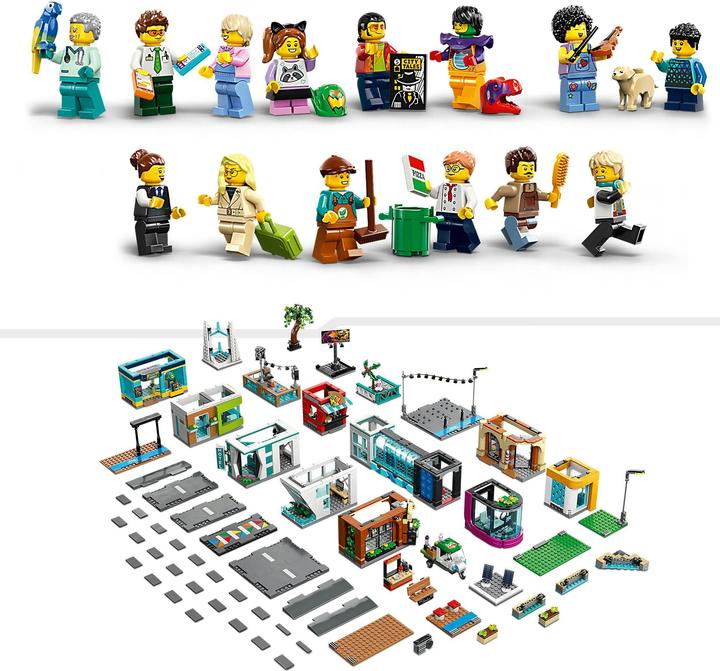 Produktbild LEGO Stadtzentrum (60380, LEGO City)