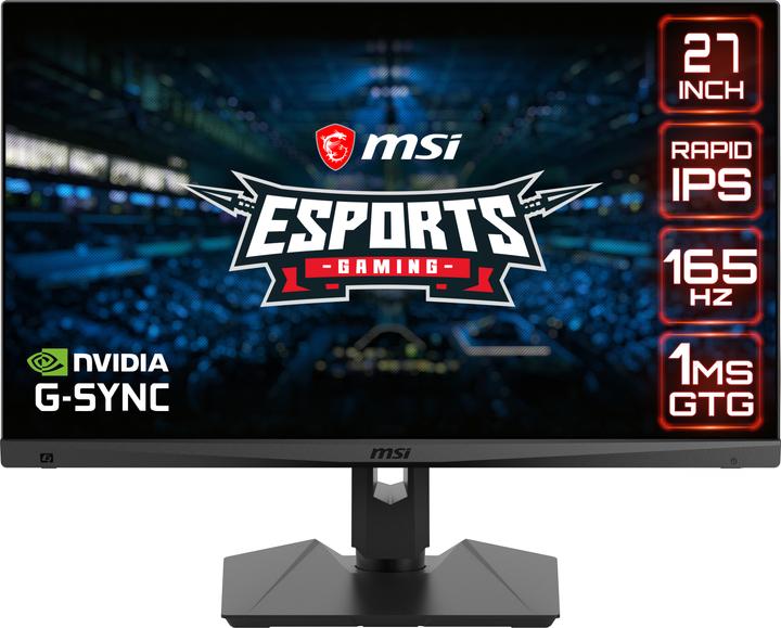 Actual product image MSI Optix MAG274QRF-QD (2560 x 1440 pixels, 27")