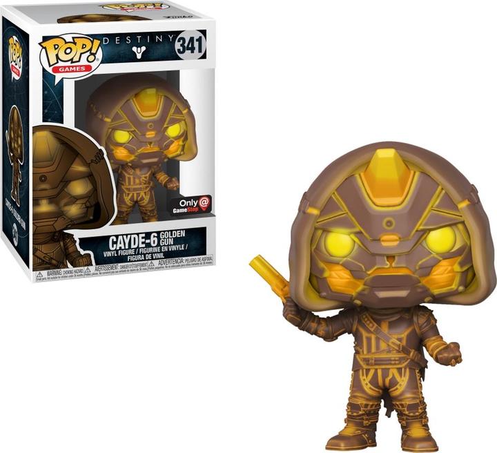 Produktbild Funko Pop Phosphoreszierend Destiny Cayde-6 with Gold Gun Limitierte Auflage