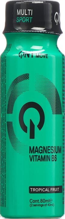 Actual product image QNT Magnesium Vitamin B6 Shot Tropical Fruit (1 Piece, 100 g)