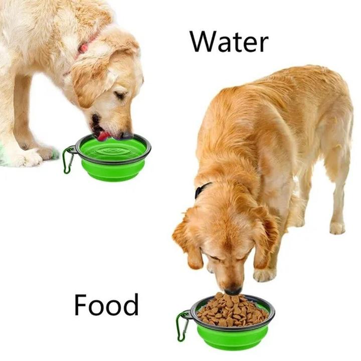 Image du produit Out of the blue Gamelle de voyage pliable pour chien, 1000 ml (1 l)