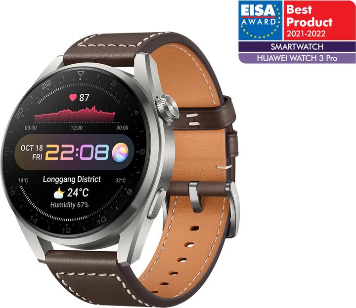 Actual product image Huawei Watch 3 Pro Classic (48 mm, 4G)